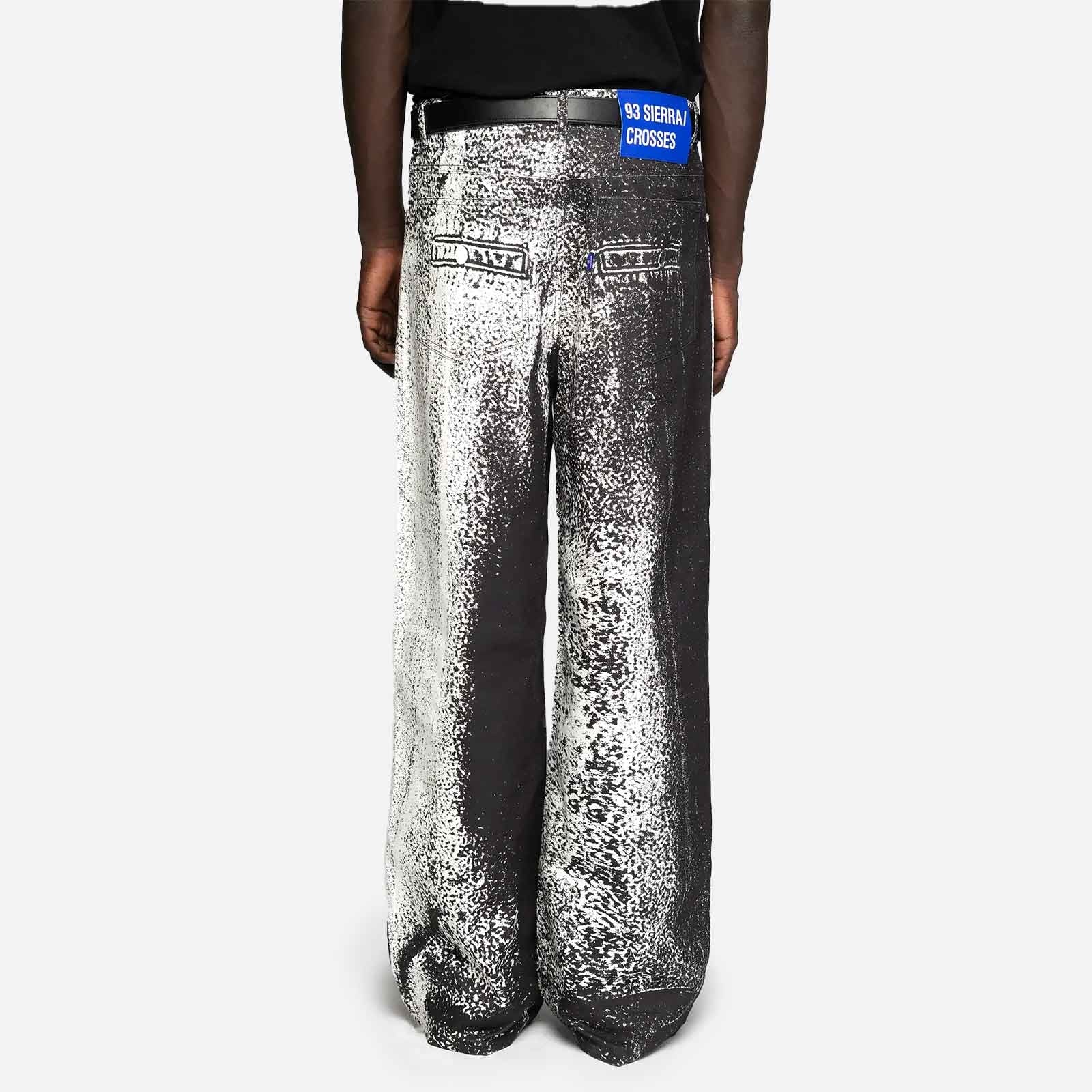Printed White Pants FW93SCPWP WHBL