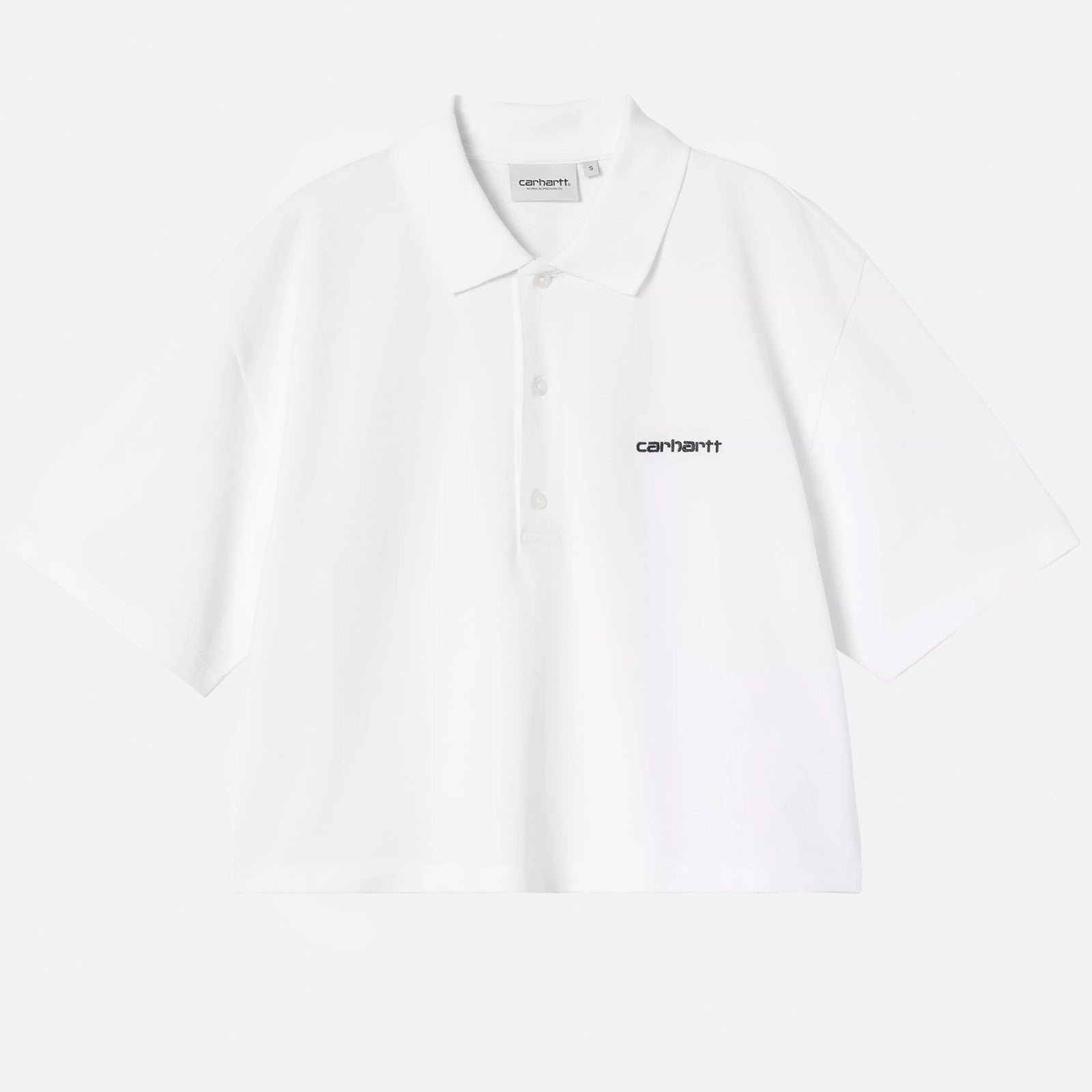 W S S Carhartt Script Polo T Shirt I03455300AXX