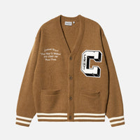 CARHARTT WIP Cardigan „Braune Enten“ I033862.1X4.XX