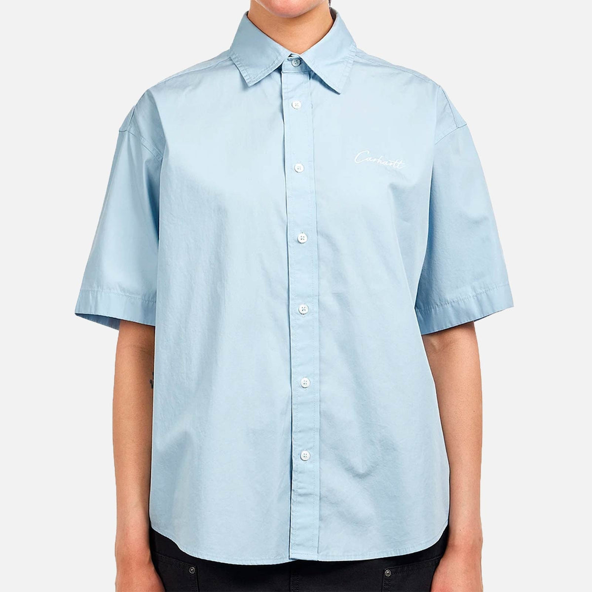 CARHARTT WIP W' S/S Jaxon Shirt I033080.2QB.XX - S