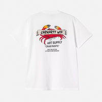 CARHARTT WIP Kurzarm-T-Shirt „Crab Paint“ I034778.02.XX
