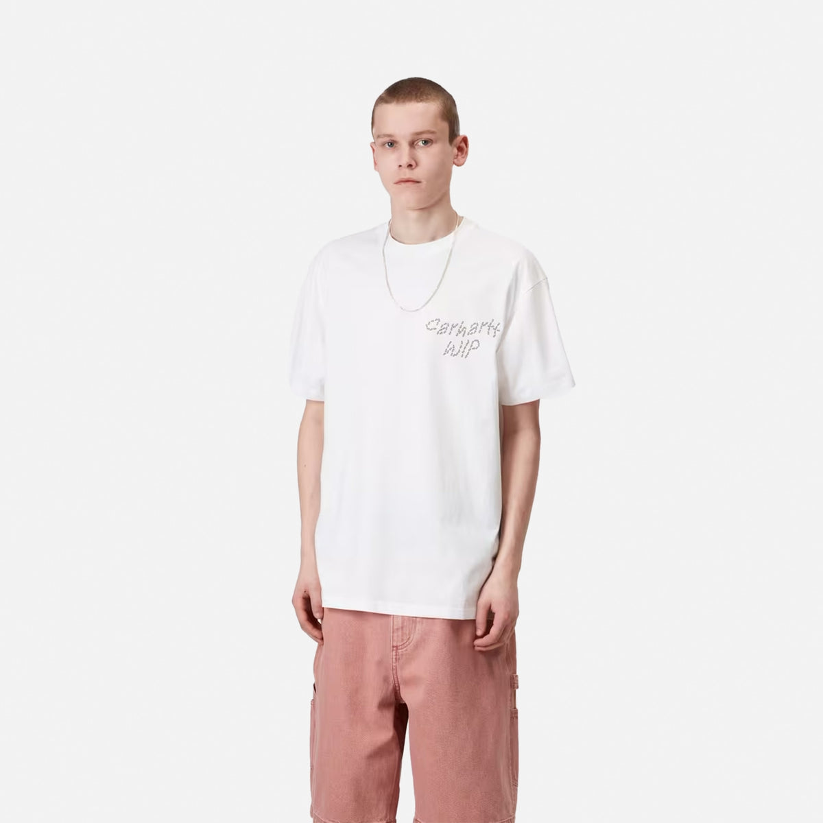 CARHARTT WIP Kurzarm-T-Shirt mit Sonnenblumenmuster I034661.02.XX - S