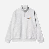 CARHARTT WIP Half Zip American Script Sweatshirt I027014.482.XX