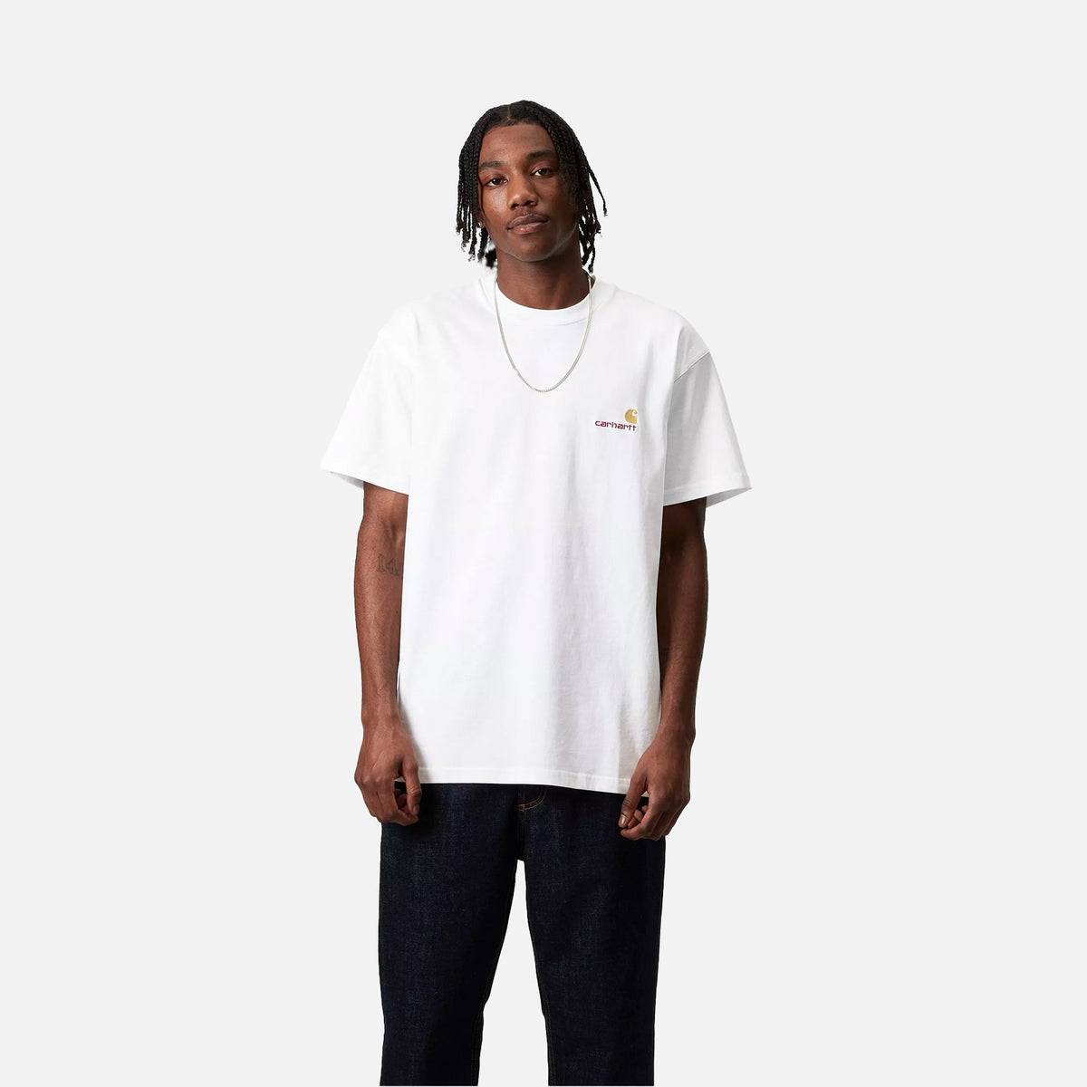 CARHARTT WIP S/S American Script T-Shirt I029956.02.XX - M