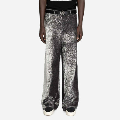Printed White Pants FW93SCPWP WHBL