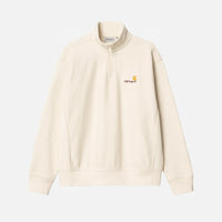 CARHARTT WIP Half Zip American Script Sweatshirt I027014.05.XX