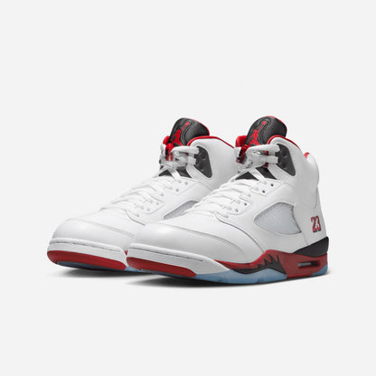 Jordan 5 Retro Fire Red Black Tongue HQ7978 101