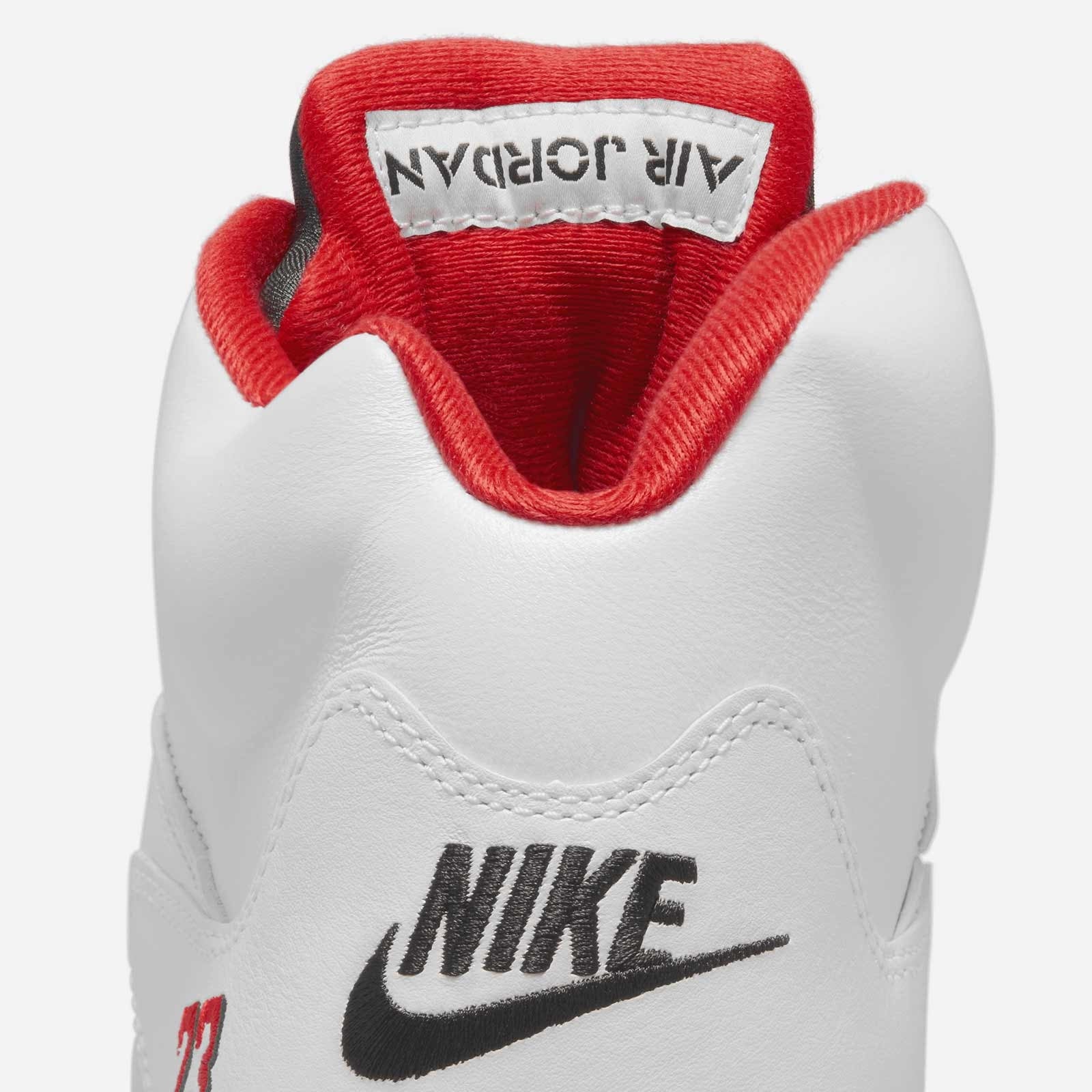 Jordan 5 Retro Fire Red Black Tongue HQ7978 101