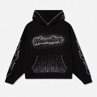 noemotions Strass-Hoodie NES26RH-BLK