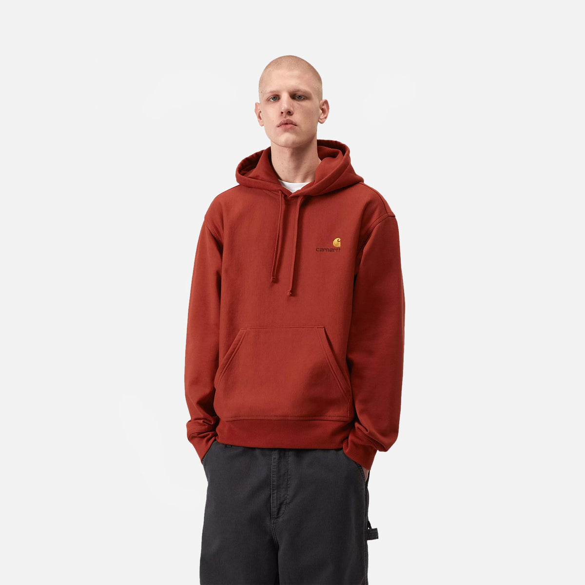CARHARTT W.I.P. Hooded American Script Sweatshirt I028279.3IX.XX - S