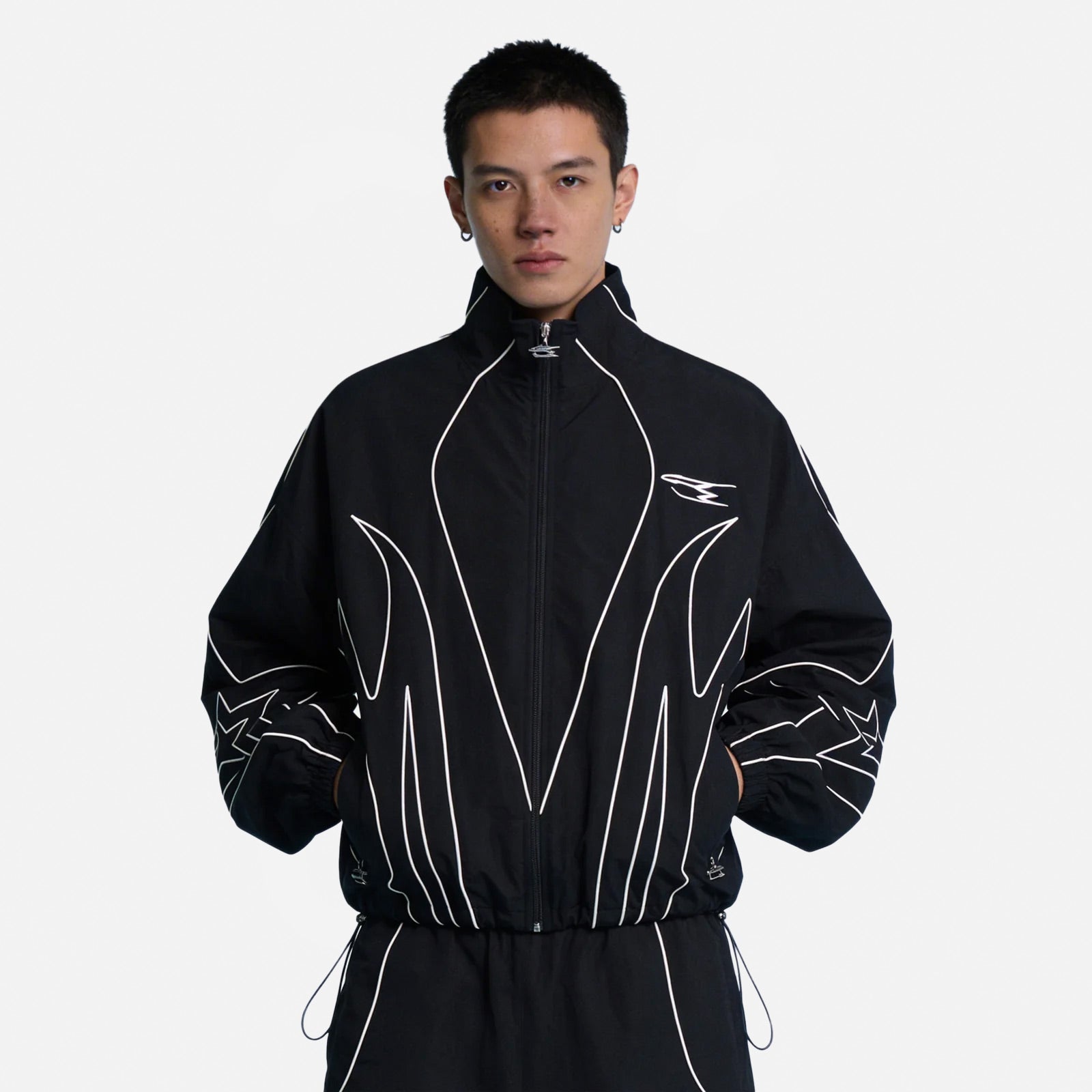 Aura Tracksuit Top NES26ATT BLK