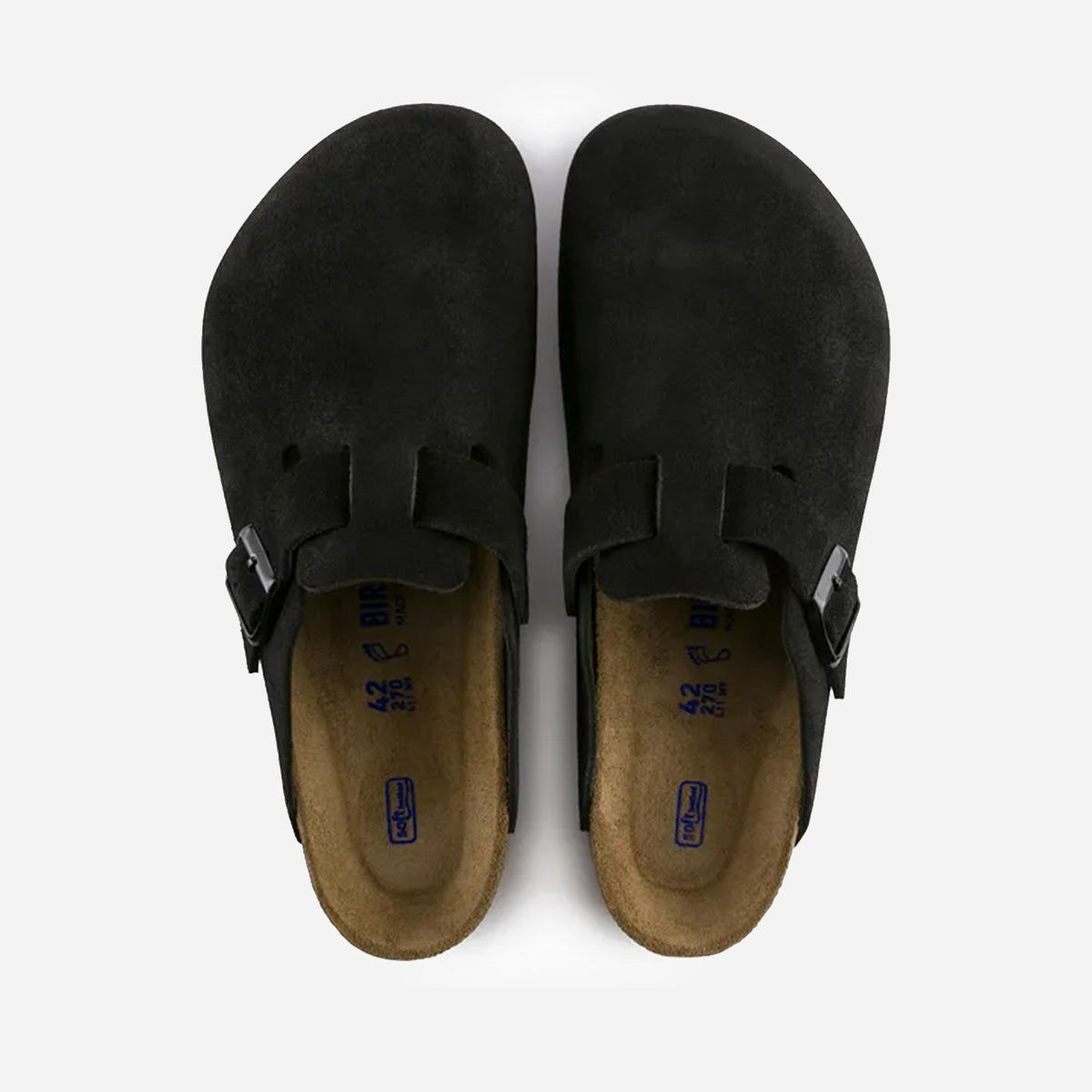 Birkenstock Boston SFB Leve 660473-BLACK - 36