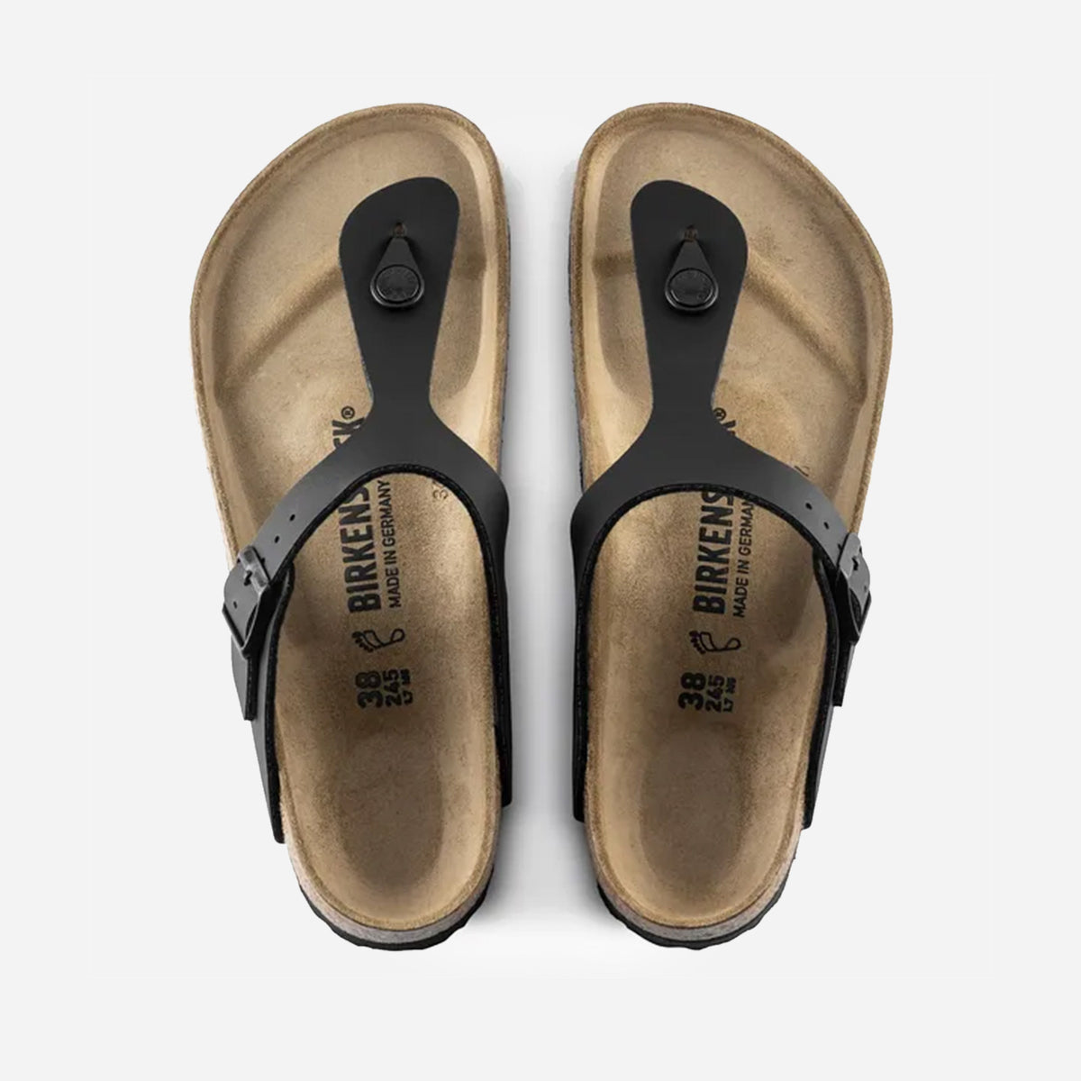 Birkenstock Gizeh BF 43691-BLACK - 37