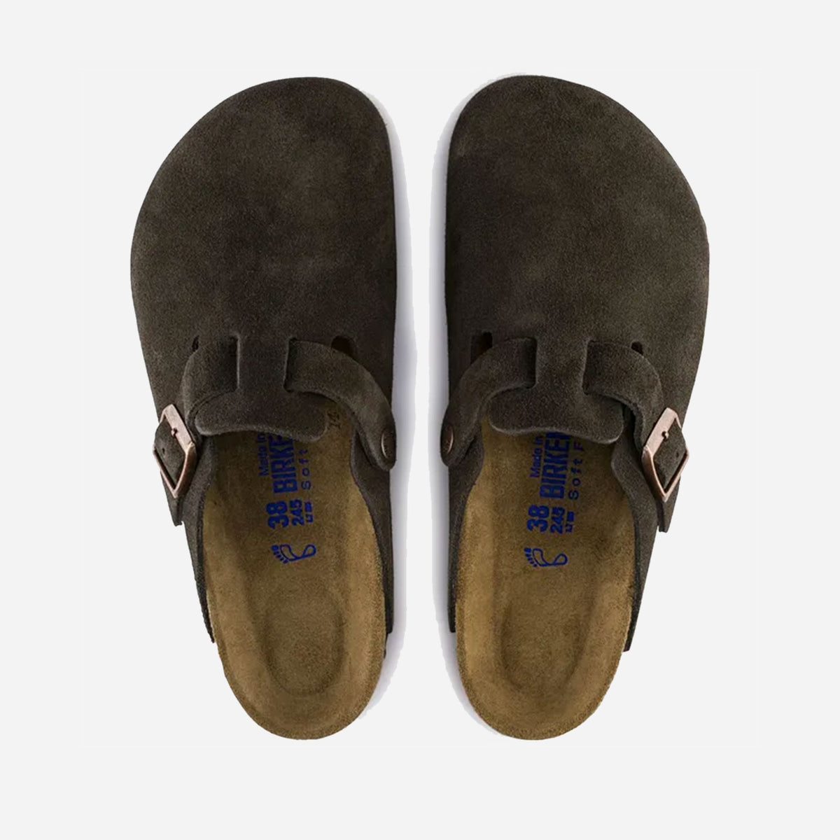 Birkenstock Boston SFB Leve 660461-MOCCA - 40