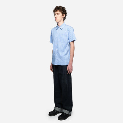 Striped Poplin SS Shirt SS2693SCSPSSS BLU