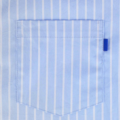 Striped Poplin SS Shirt SS2693SCSPSSS BLU