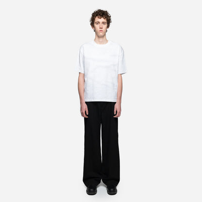 Wrinkled T shirt SS2693SCWT WHT