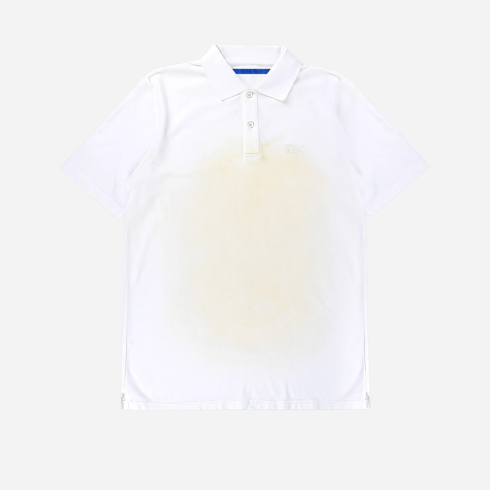 White Faded Polo SS2693SCWFP WHT