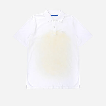White Faded Polo SS2693SCWFP WHT