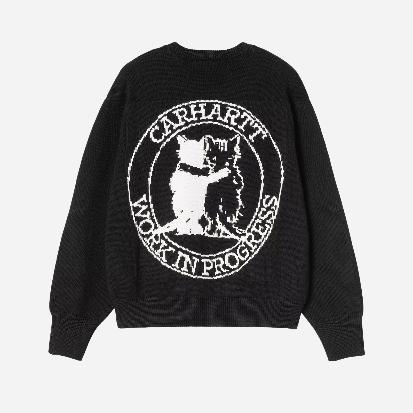 W Hugging Cats Sweater I036850K02XX