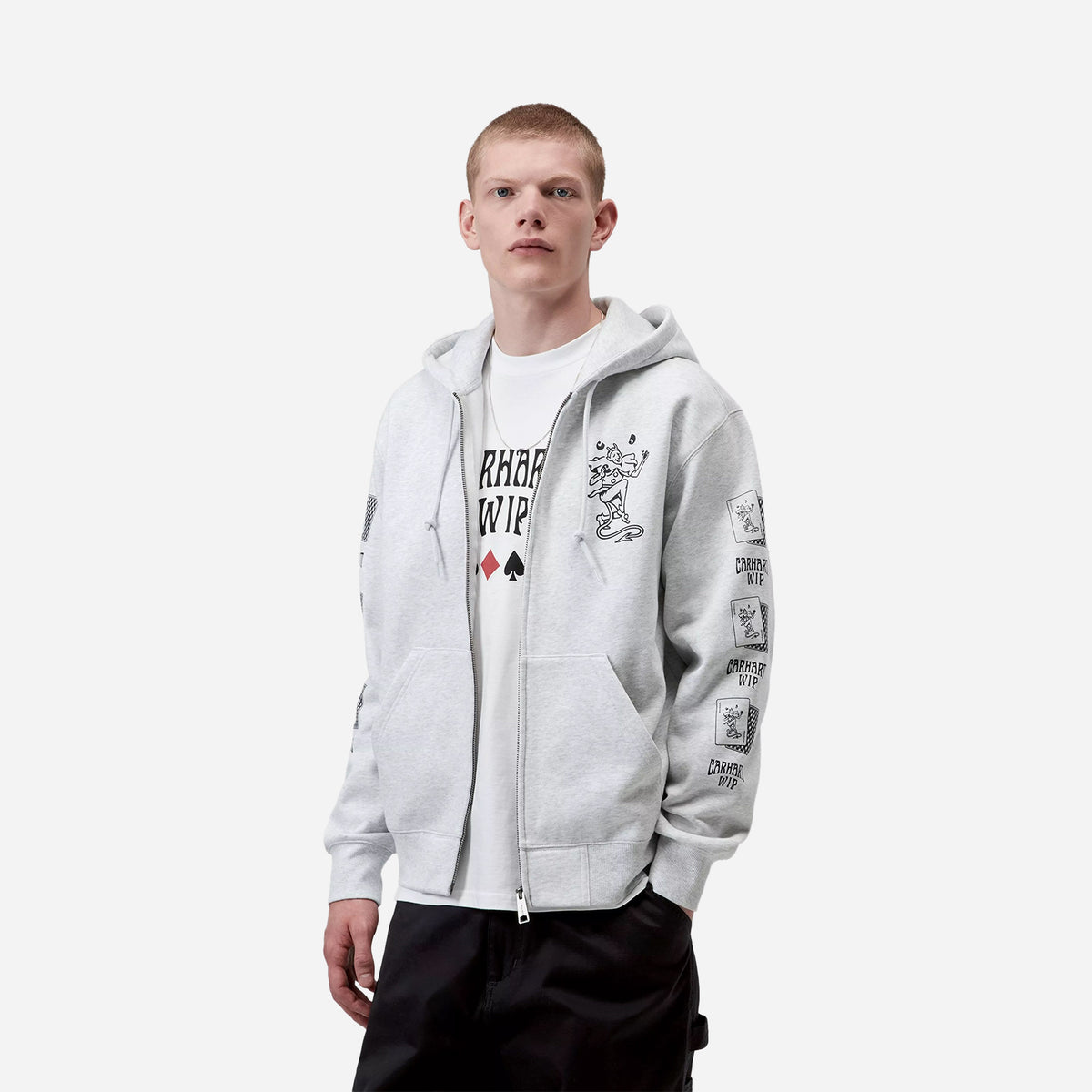 CARHARTT W.I.P. Hooded Playing Cards Jacket I036915.482.XX - S
