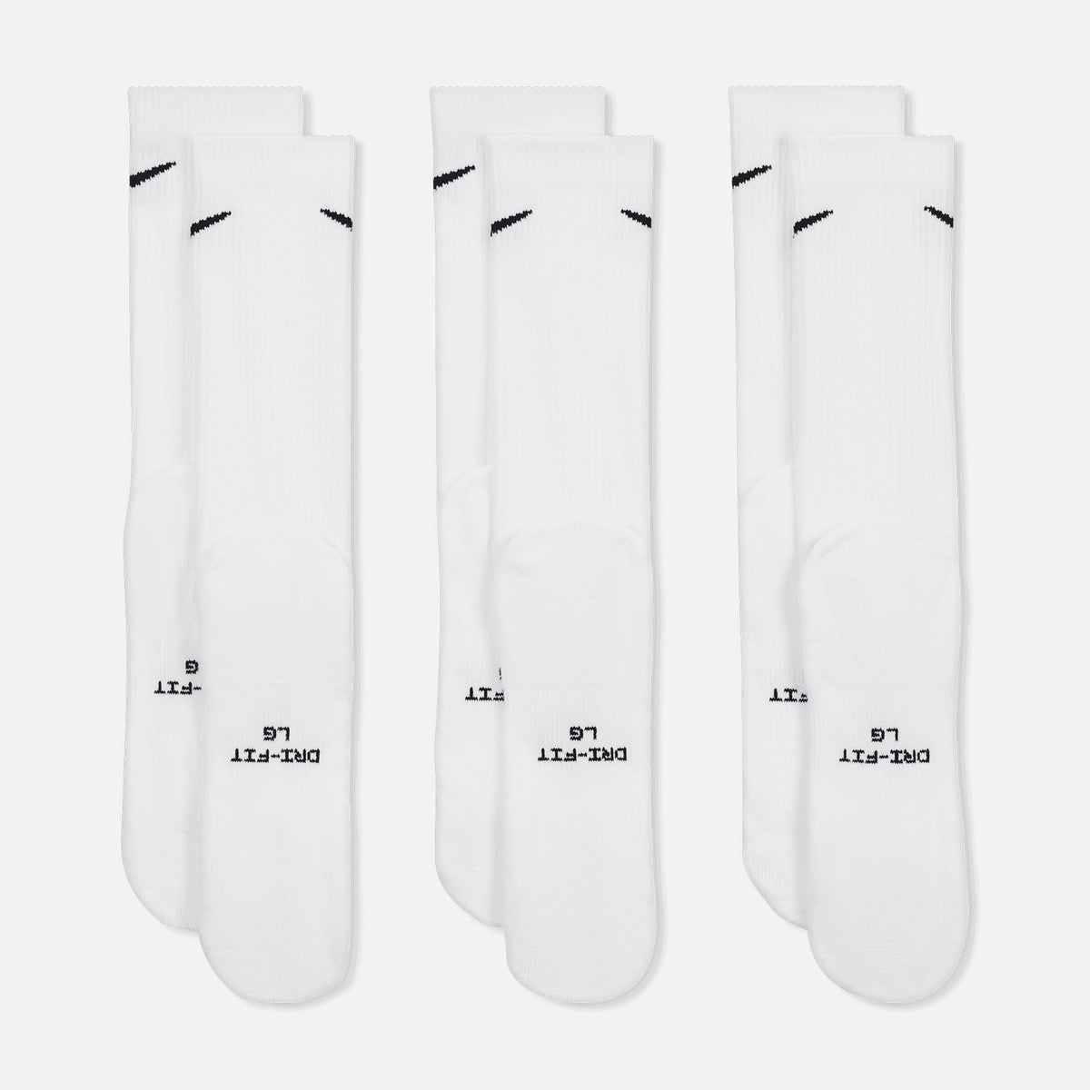 Nike Everyday Elevated Crew-Socks 3pack HQ4335-901 - M