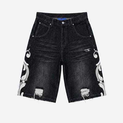 noemotions Heritage Denim Jorts NEF26HDJ-BLK