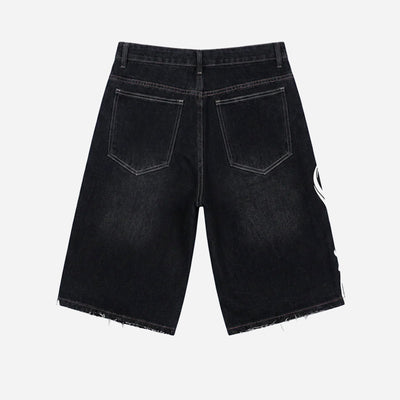 noemotions Heritage Denim Jorts NEF26HDJ-BLK