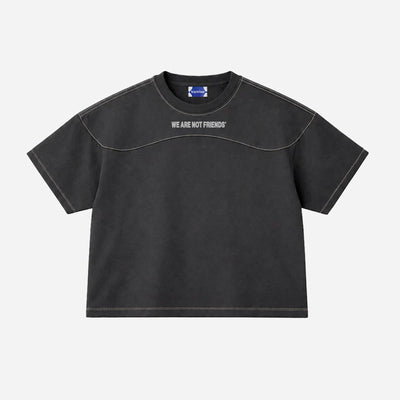 We Are Not Friends Campus Boxy Tee WANF-FA2610
