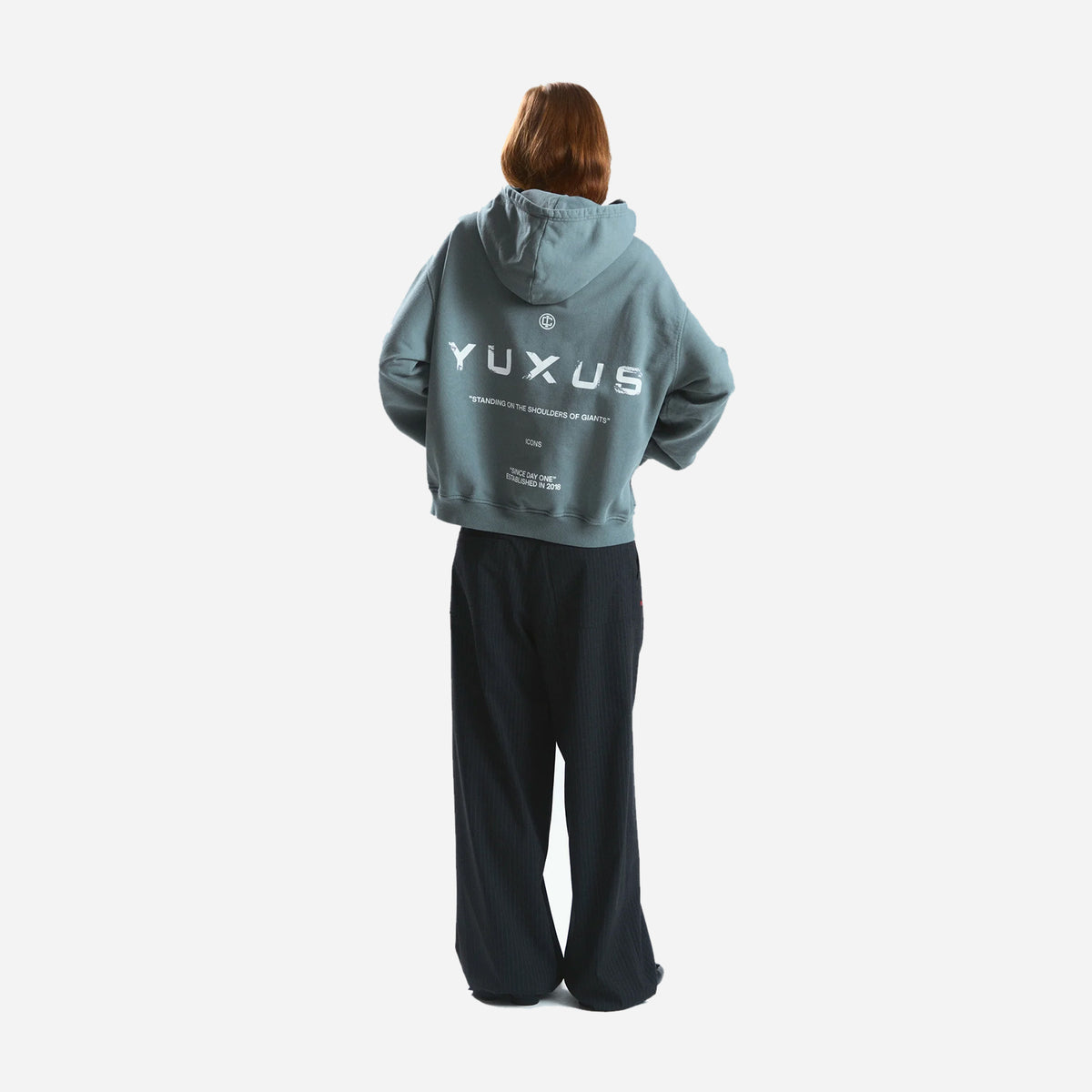 Yuxus Aden Icons Hoodie YXAIHFW26-GRN