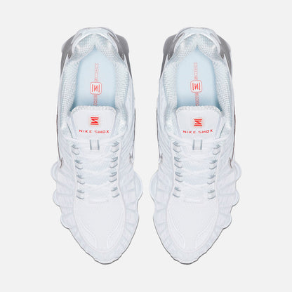 Shox TL White Metallic Silver AR3566 100