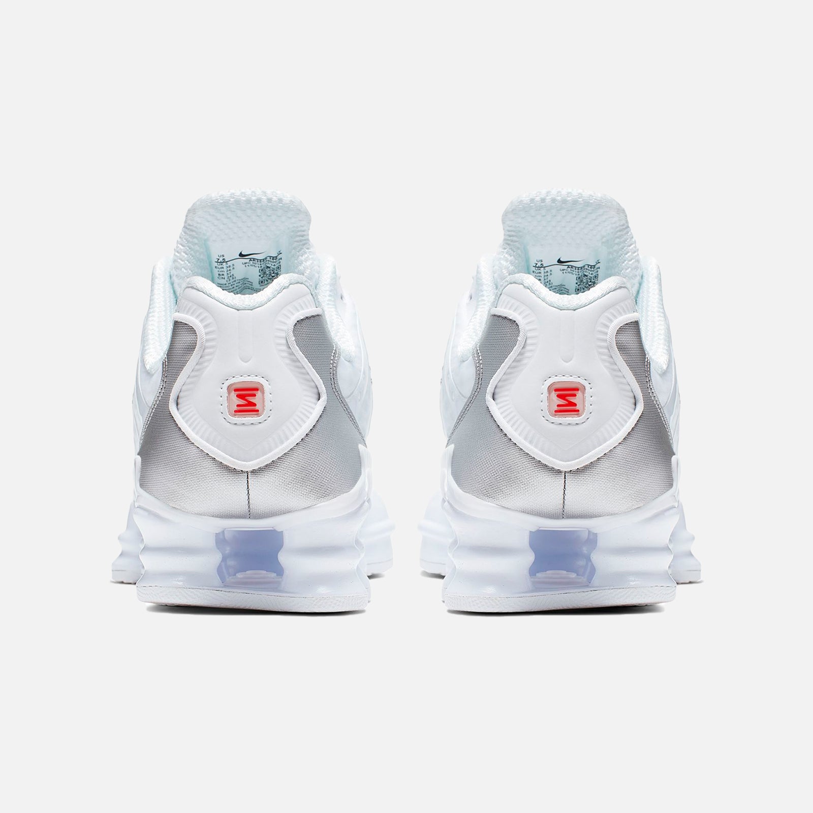 Shox TL White Metallic Silver AR3566 100